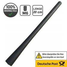 ORIGINAL VW Kurzstab Antenne 20cm, M6 für Skoda Seat Audi Golf Polo 6R0035849