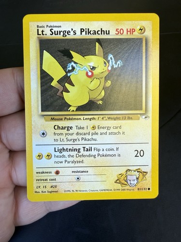 Tcg pokémon karte - pokémon, lt
