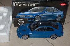 BMW M3 E46 GTR BLUE Kyosho