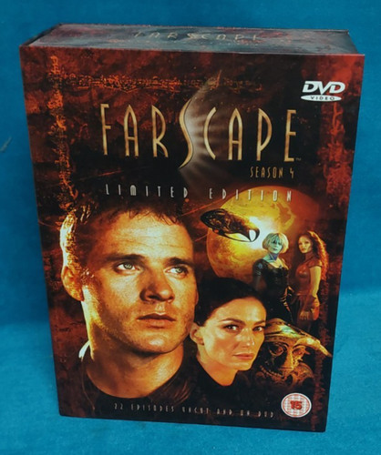 Dvd farscape season 4 - farscape,