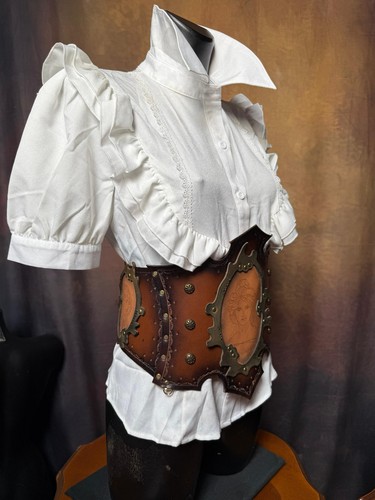 Steampunk korsett gothic - korsett,