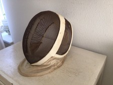 Alte Fechtmaske „LEON PAUL“￼ Shabby Brocante Landhaus Degenmaske Vintage England