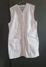 Kasack Damen Kittel Weiß 40 / Ungetragen/ Ärmellos