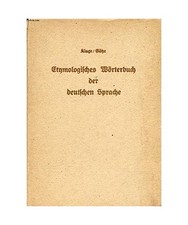 Etymologisches Wörterbuch der