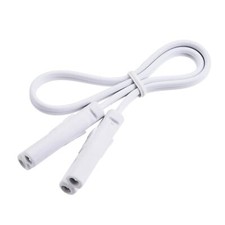 4x Lampen Verbindungskabel für T4 T5 T8 LED Schlauch 30cm 2 Pin Doppelend Licht