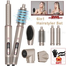 6 in 1 Haarbürste Haarstyler, Airstyler, Lockenstab, Haarstyler, Haarstyling Set