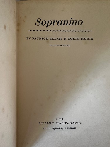 Sopranino rupert hart davis - -, hart-davis