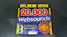 DATA BECKER Goldene Serie - 20.000 Websounds, 2 CDs, Top Zustand