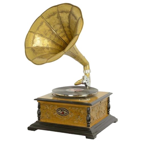 Trichtergrammophon grammophon - trichtergrammophon,
