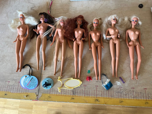 Barbie puppen konvolut - puppen,
