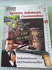 VISIER SPECIAL Sonderheft Nr. 49 Agenten, Saboteure, Commandoes
