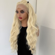 Blond Long Wavy Für Party
