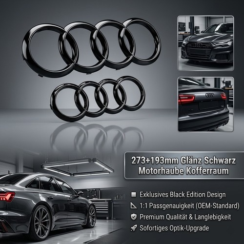 Für audi ringe emblem - audi, 4