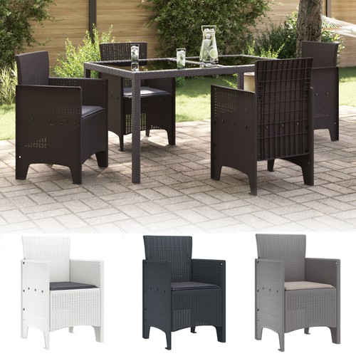 4er set poly - set, rattan
