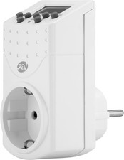 REV Zeitschaltuhr, Digital, Zufallsfunktion, 20 Zeiten/Tag, 1800W, Weiss 