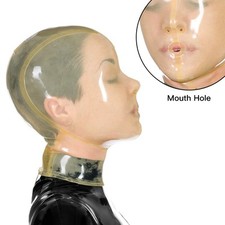 Transparent Latex Hood with