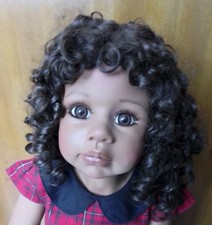 Künstlerpuppe "Letizia" Monika Levenig Vollvinyl mit Gelenken