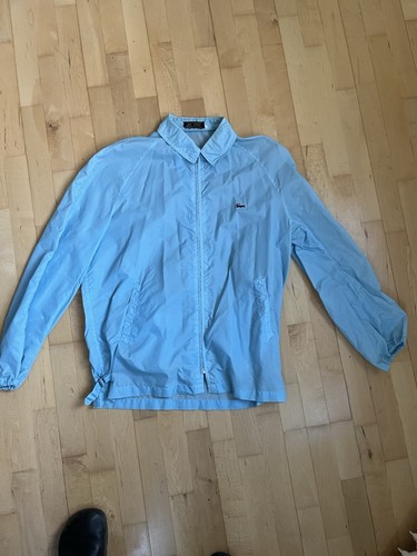 Lacoste windbreaker babyblau - lacoste,