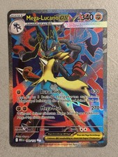 Mega-Lucario Ex 160/132 Pokemon Mega Entwicklung Deutsch Near Mint *Top Zustand*