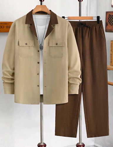 Herren hemdjacke aus leder - herren,