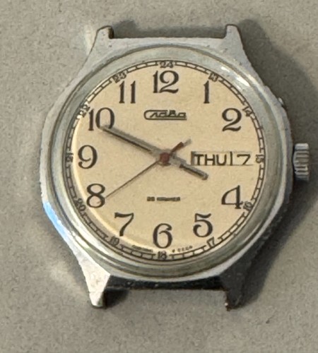 Vintage uhr slava watch - uhr,