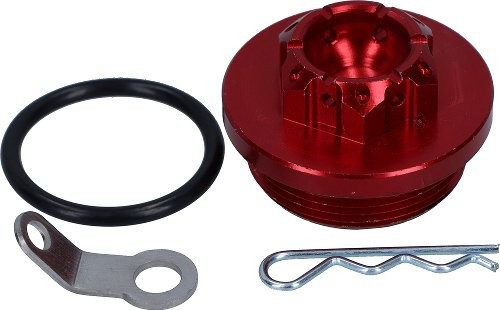 Tec öleinfüllschraube rot - Öleinfüllschraube,