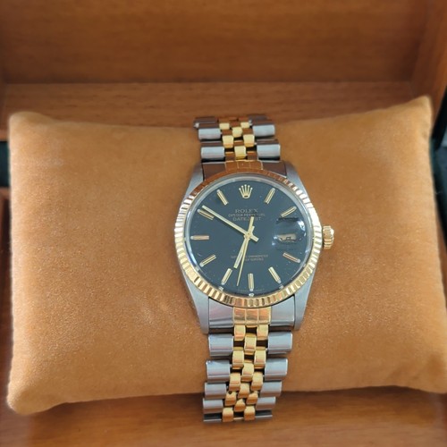 Rolex datejust 16013 schwarz - datejust,