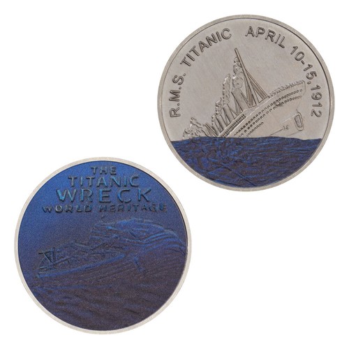 Rms titanic medaille 1912 - titanic, medaille/1912