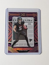 Panini XR 2022 Drake London Falcons Rookie RC Extra Extra Purple NFL /25