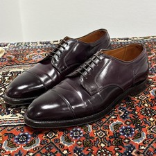 Alden Straight Tip Blucher Color 8 Shell Cordovan, 2160, Weite C/E 10US/44 -44,5