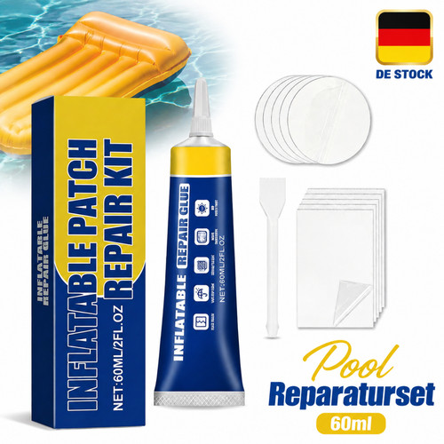 Pool reparaturset poolkleber - pool,