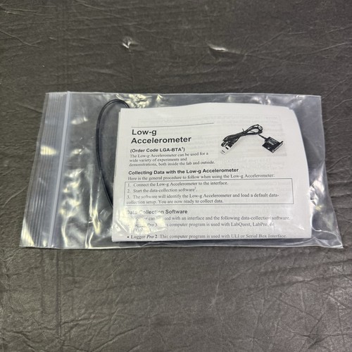 Vernier low accelerometer - vernier,