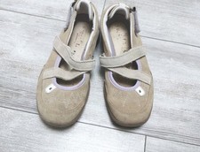 superfit Leder Pumps Gr. 32 Mädchen Ballerinas Sommer Schuhe Klettverschluss gra