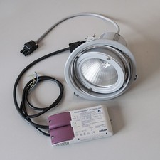 Einbauleuchte D&L CDM-T 70W silber + EVG rund einfach GEBRAUCHT