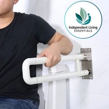 WC Handlauf Sicherheitshaltegriff klappbar Badstütze Behinderten rutschfest