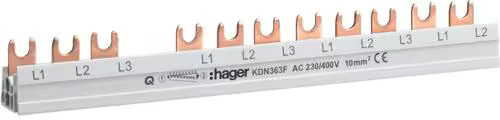 Hager kdn363f phasenschiene - kdn363f,