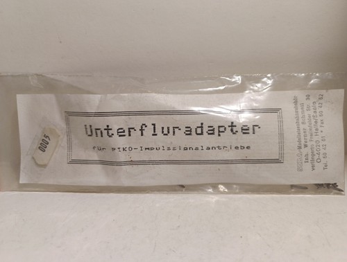 Siba 0005 unterfluradapter - 0005,
