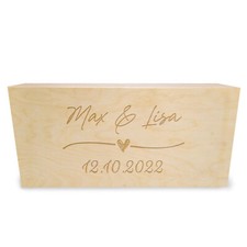 Erinnerungskiste mit Gravur im