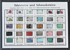 30 echte Edelsteine und