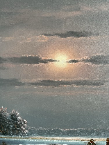 Altes ölgemälde - altes,