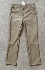 H&M Kunstlederhose Straight
