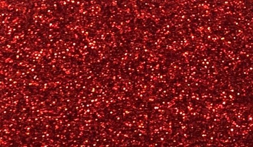 Glitzerstoff veno 66x45cm rot - glitzerstoff,