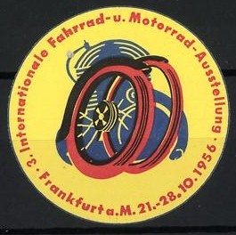 Reklamemarke frankfurt 3 - frankfurt,,