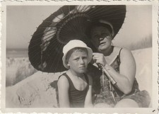 Vintage Foto Mutter mit Kind