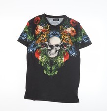 Zara Unisex schwarzes