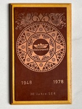 Orig.Ehrengeschenk 30 Jahre SER Schiff Elektronik DSR Seereederei Rostock Hafen