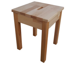 Hocker in Kernbuche geölt