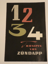 Zündapp prospekt 1957 janus - zÜndapp,
