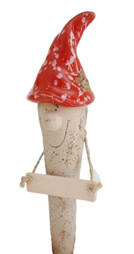Gartenstecker wichtel zwerg - gartenstecker,