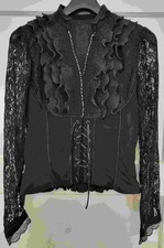 Damenshirt langarm mesh - langarm,